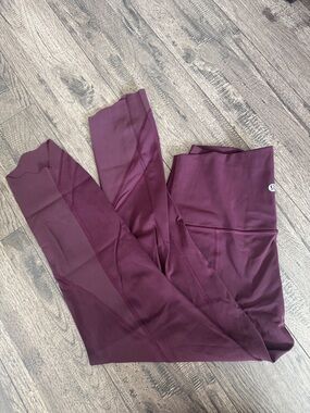 lululemon athletica Plum High-Rise Leggings